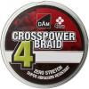 Шнур DAM Crosspower 4-Braid 150м 0.22мм 11.3кг (зеленый) (66580)